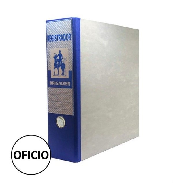 Producto - REGISTRADOR OF. BRIGADIER P/A GRIS