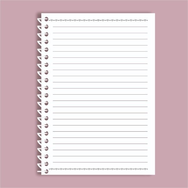 Producto - PACK INTERIORES - Rayado, Cuadriculado y Punteado - MODELO CORAZONES