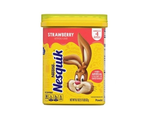 Producto - Nesquik en polvo frutilla origen EEUU. 532gr