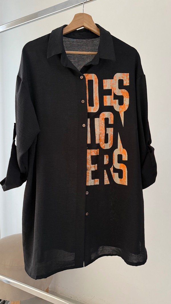 Producto - CAMISA APLIQUE LETRAS