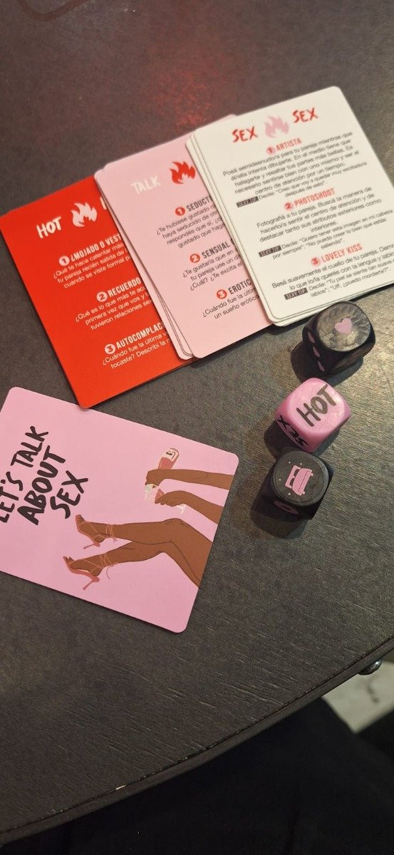 Producto - Lets Fuck, juego de cartas + dados - 1