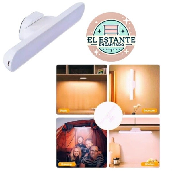 Producto - BARRA DE LUZ MAGNETICA PORTATIL 43 CM. USB CONTROL REMOTO