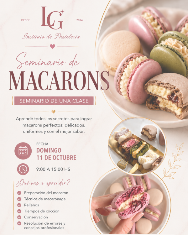 Producto - Seminario de Macarons