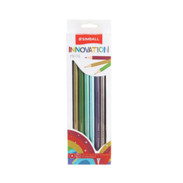 Producto - Lápices Simball Innovation Metalizados 8
