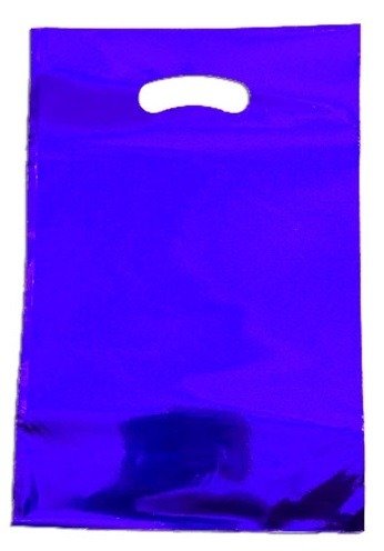 Producto - Bolsa Metalizada Azul 16,5x25 cm x10 Unid.