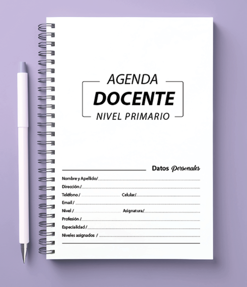 Producto - AGENDA DOCENTE- NIVEL PRIMARIO - PERPETUO