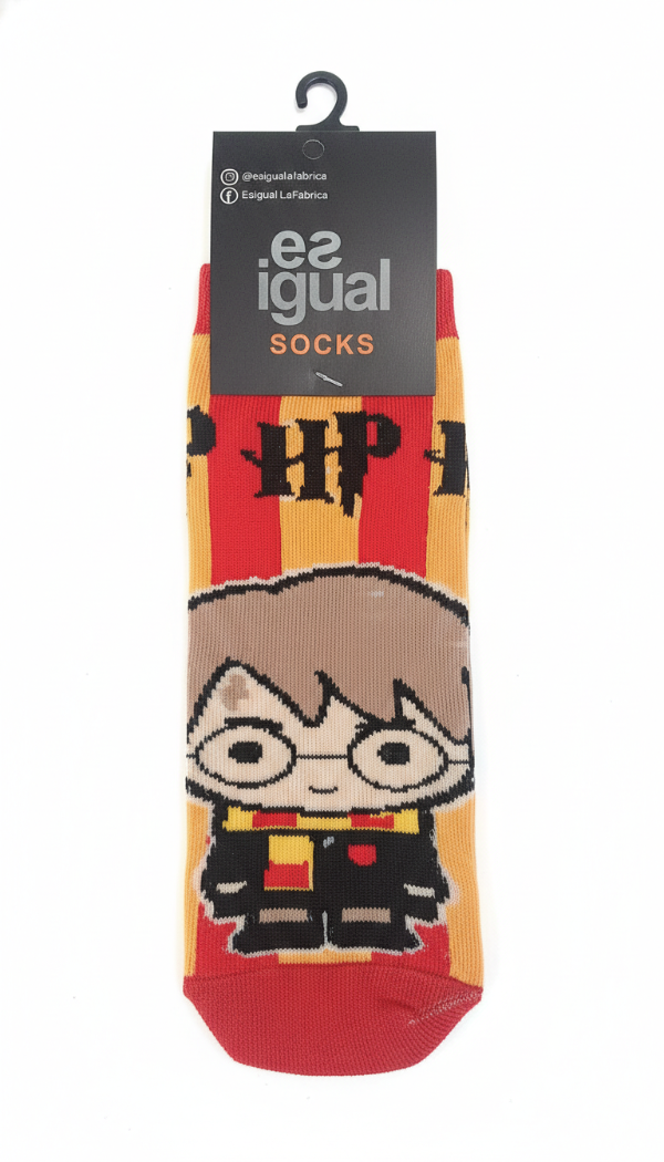 Producto - MEDIAS SOQUETE HARRY POTTER RAYAS 33 AL 40