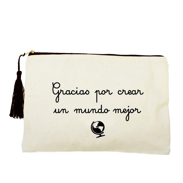 Producto - Porta/ cartuchera  Dia del Maestro/ Maestra