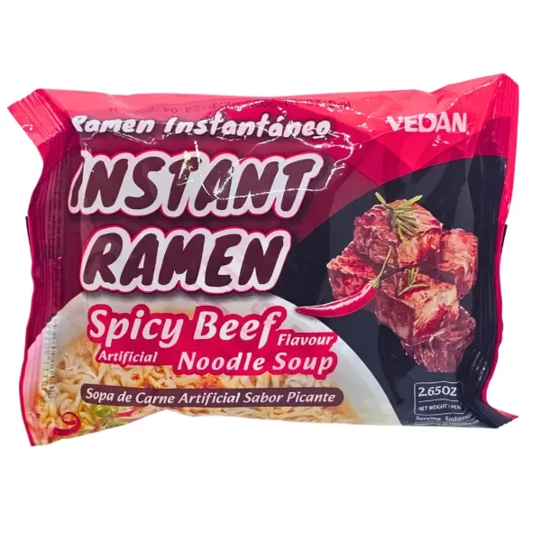 Producto - INSTANT RAMEN - SPICY BEEF 75GR