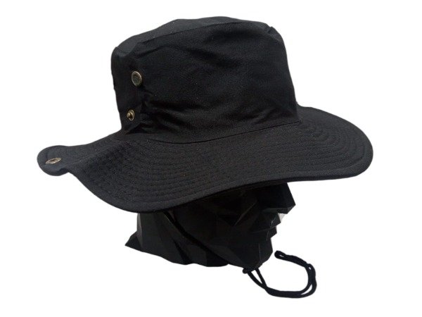 Producto - Sombrero Australiano, PREMIUM con forro interior, NEGRO