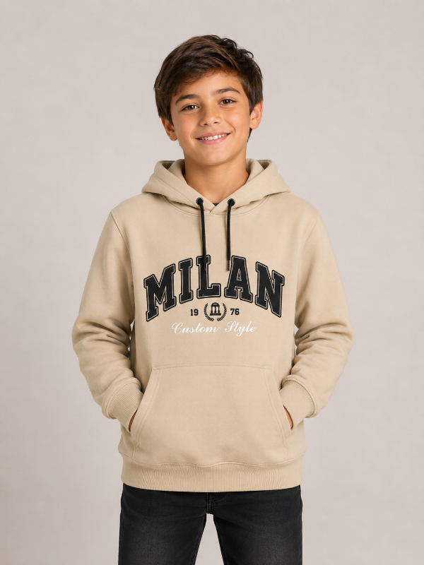 Producto - BUZOS FRIZADOS NIÑO CON CAPUCHA - 4