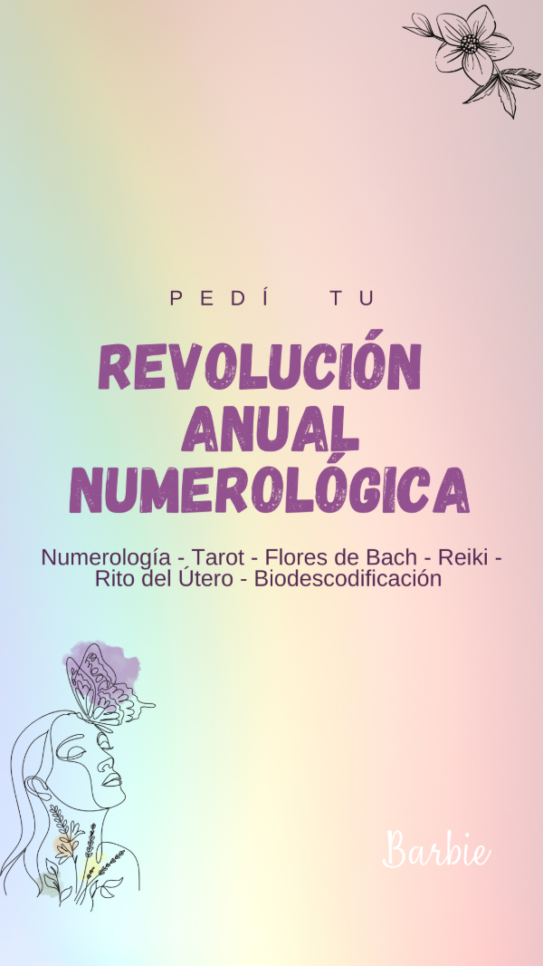Producto - Revolución Anual Numerológica