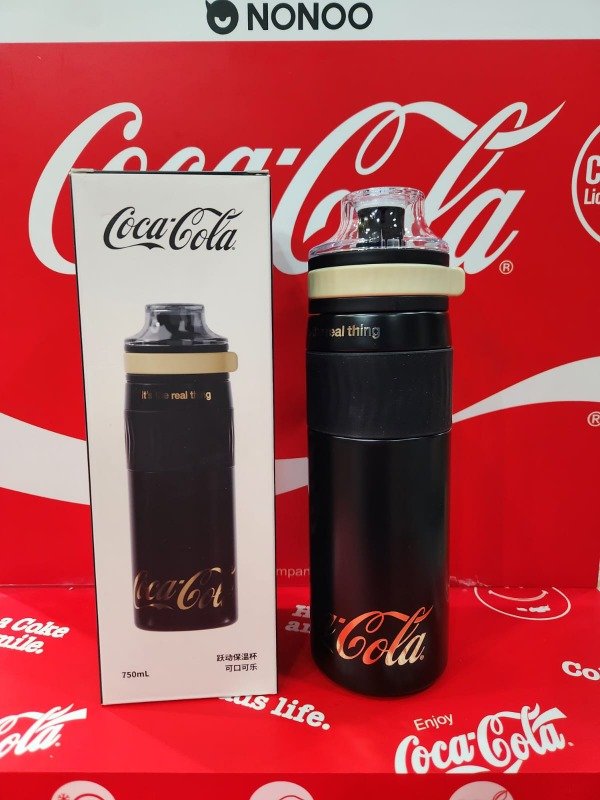 Producto - Botella térmica negra 750 ml.