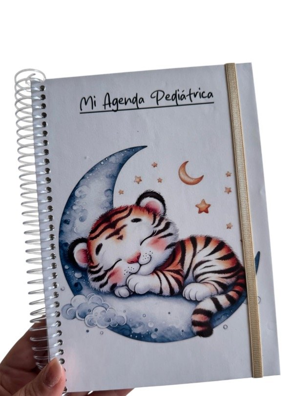 Producto - Agenda pediátrica tigre en la luna