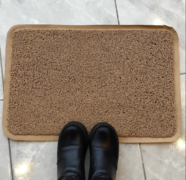 Producto - Felpudo PVC beige 40x60