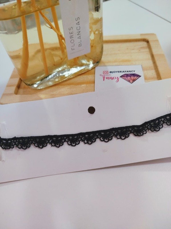 Producto - Choker mini encaje