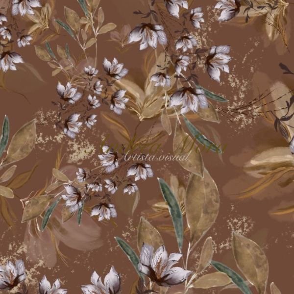 Producto - Estampa Patagonia Jardin Bordo