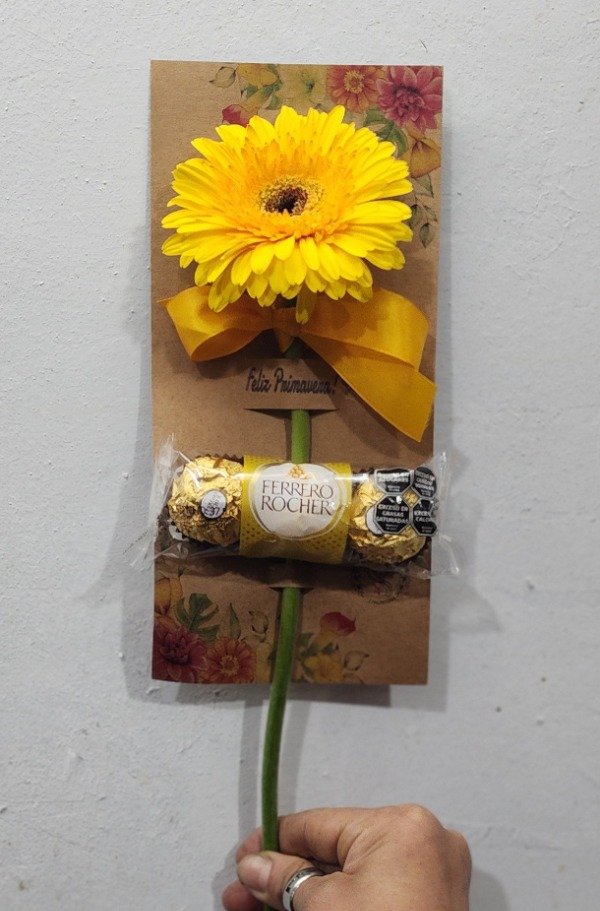Producto - Gerbera Mensajera Dulce
