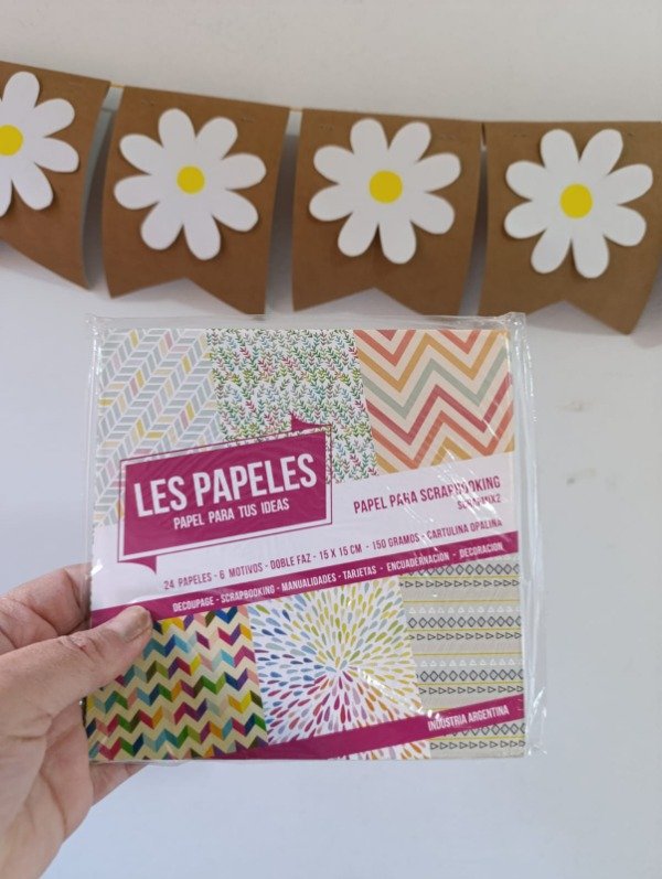 Producto - BLOCK PAPEL SCRAPBOOKING 1