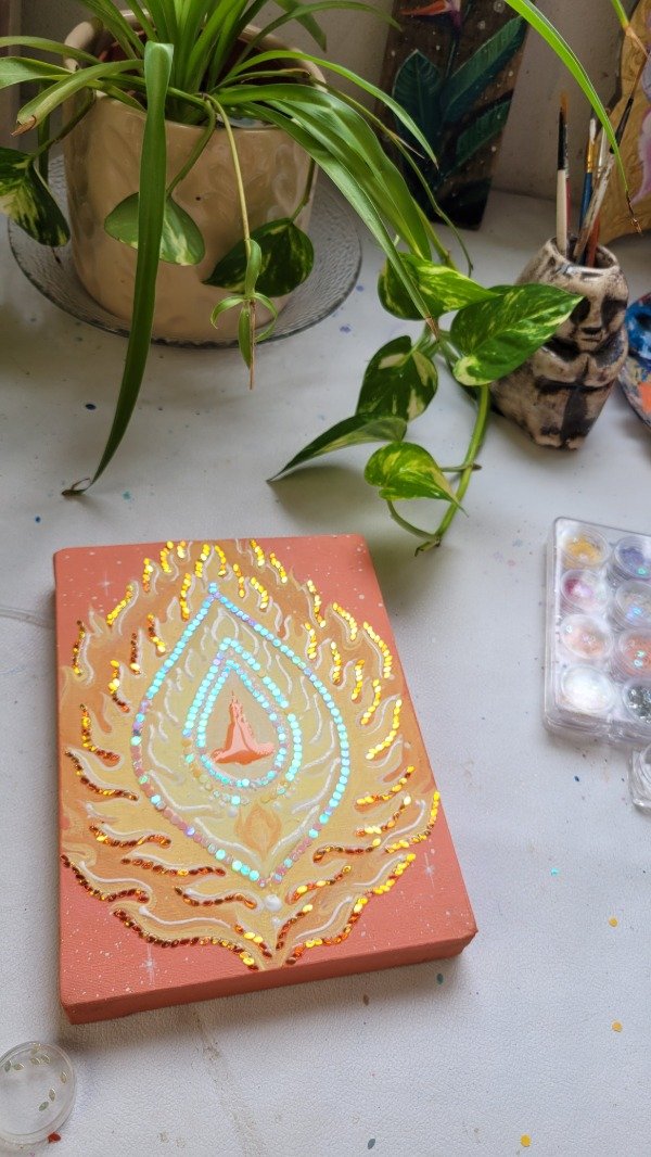 Producto - Llama Sagrada Naranja