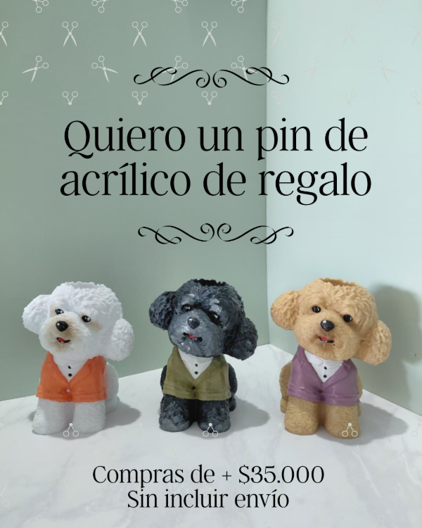 Producto - Quiero un pin de acrílico de regalo!!! (En compras de + 35.000)