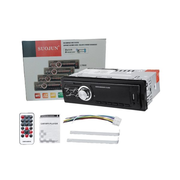 Producto - Estéreo para auto Suojun BT-USB-SD
