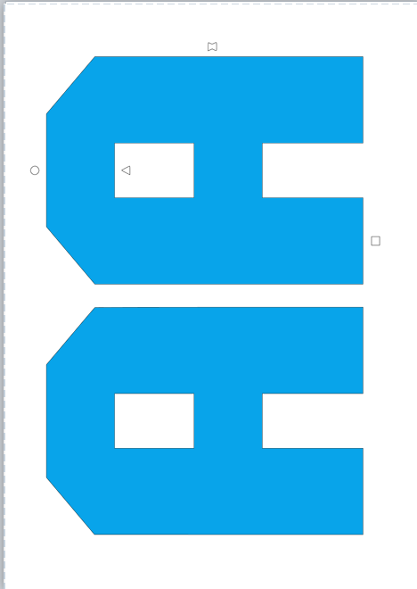 Producto - MOLDES DE LETRAS 16CM EDITABLES EN CANVA Y POWER POINT