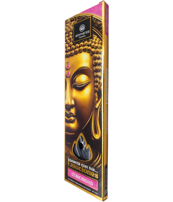 Producto - Sahumerios Emociones Aromanza - 5 Varillas - Curiosidad