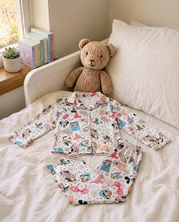 Producto - Pijama camisero largo niños - Disney