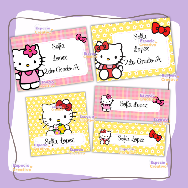 Producto - Escolar - Hello Kitty - Canva