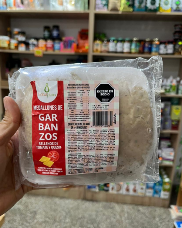 Producto - Milanesas de garbanzos rellenas