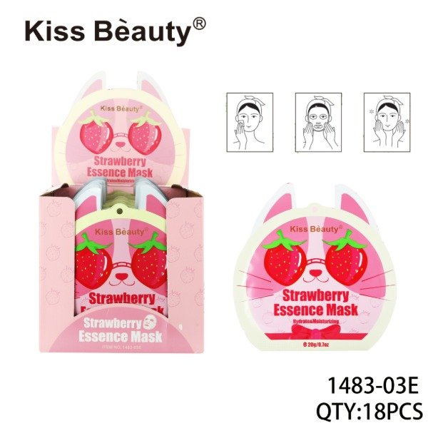 Producto - Mascarilla Hidratante Frutilla - Kiss Beauty