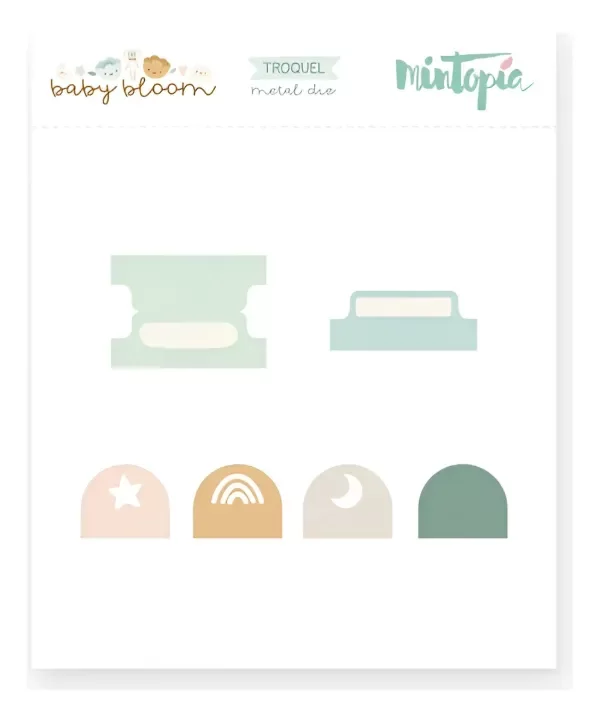 Producto - Troquel Tabs Baby Bloom
