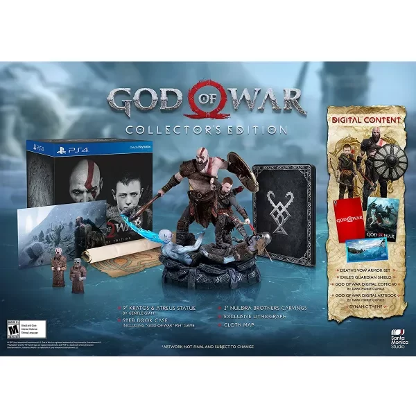Producto - PlayStation 4 God of War 4 Collector Edition OUTLET