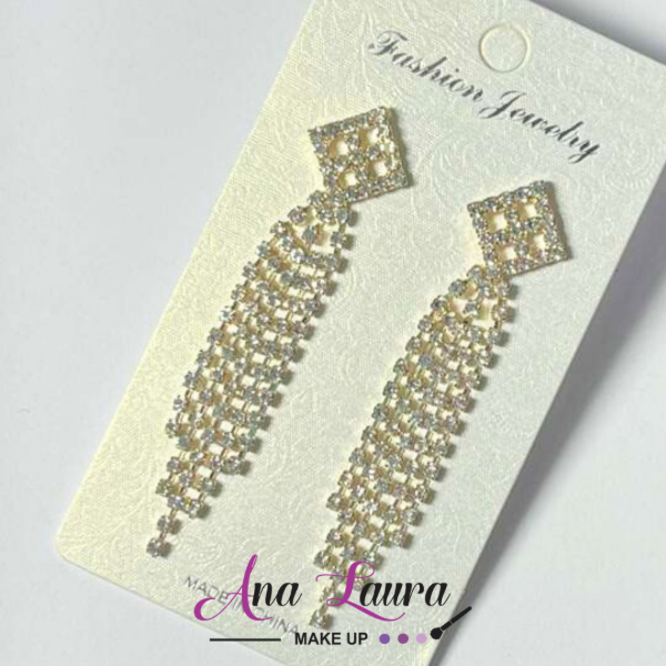 Producto - Aros lluvia dorado