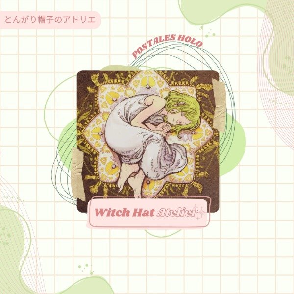 Producto - Witch Hat Atelier // Postales holográficas