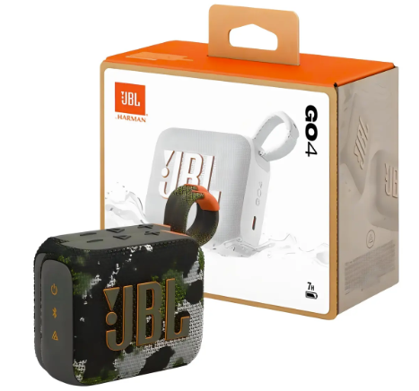 Producto - Parlante Portátil Jbl Go 4 Bluetooth Impermeable Camuflado - 0