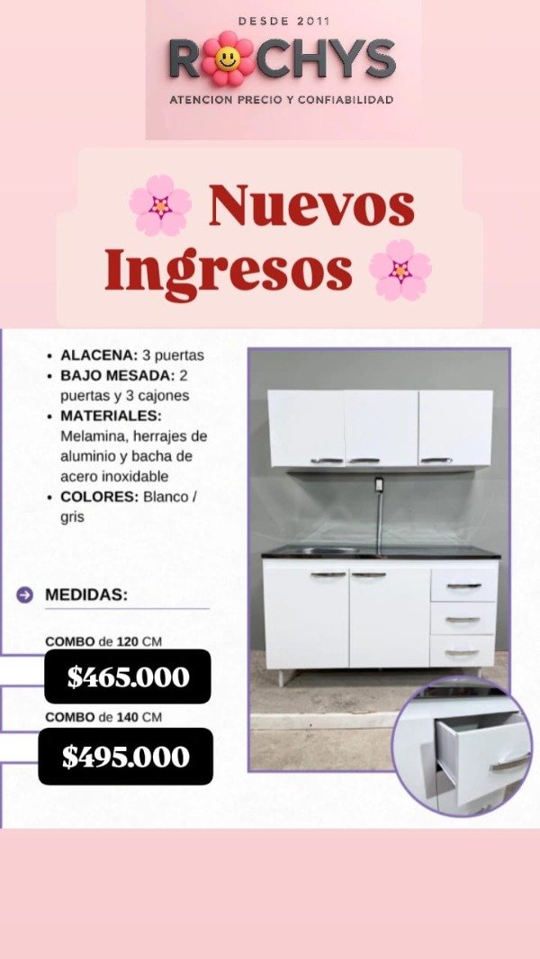 Producto - BAJO MESADA Y ALASENAS