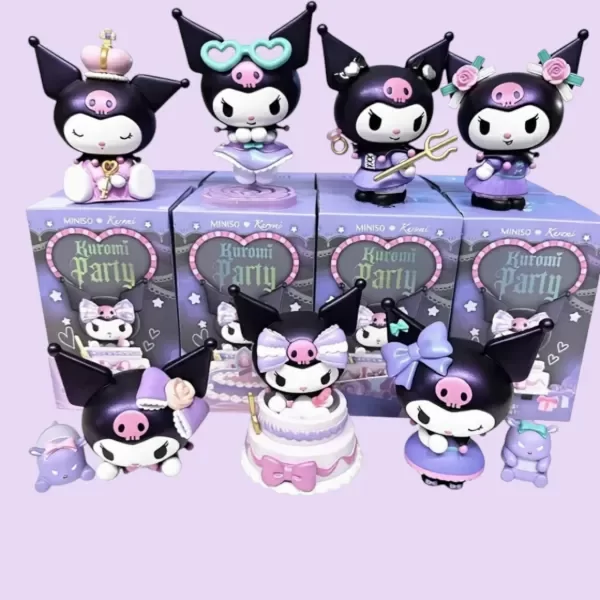 Producto - Blind Box Kuromi Party - Figura Sorpresa Coleccionable Kawaii