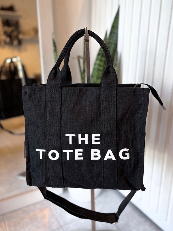 Producto - The tote bag (Lona negro)