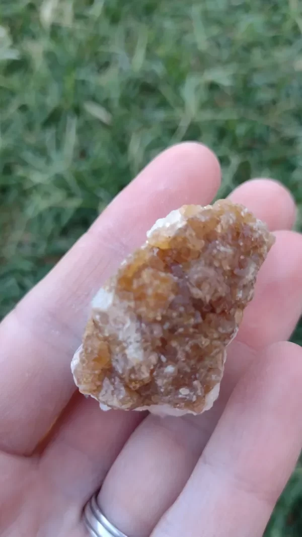 Producto - Drusa citrino quemado