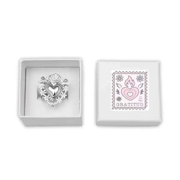 Producto - ANILLO ACERO MILAGRITO REGULABLE