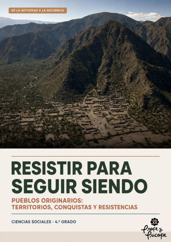 Producto - Pueblos originarios, conquistas y resistencias: Ciencias Sociales