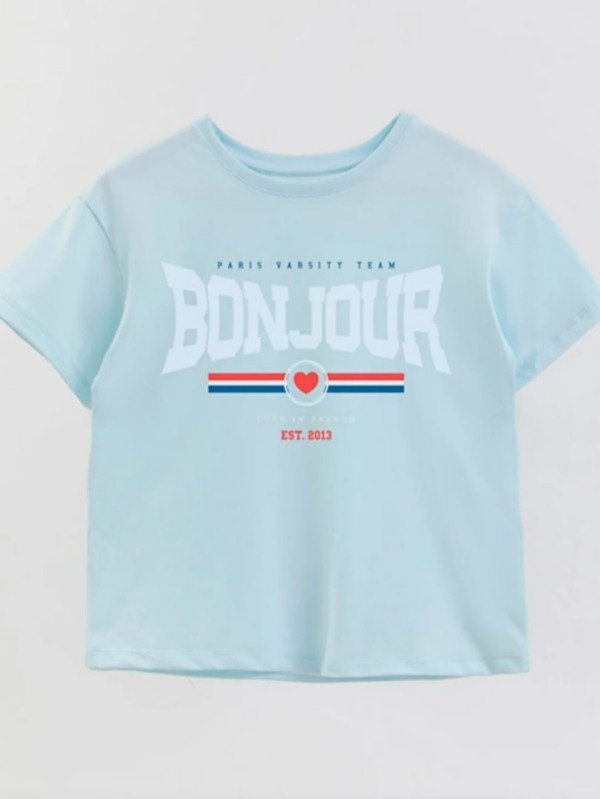 Producto - Remera overside algodón bonjour
