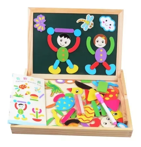 Producto - PIZARRA DOBLE FORMA  DIBUJOS