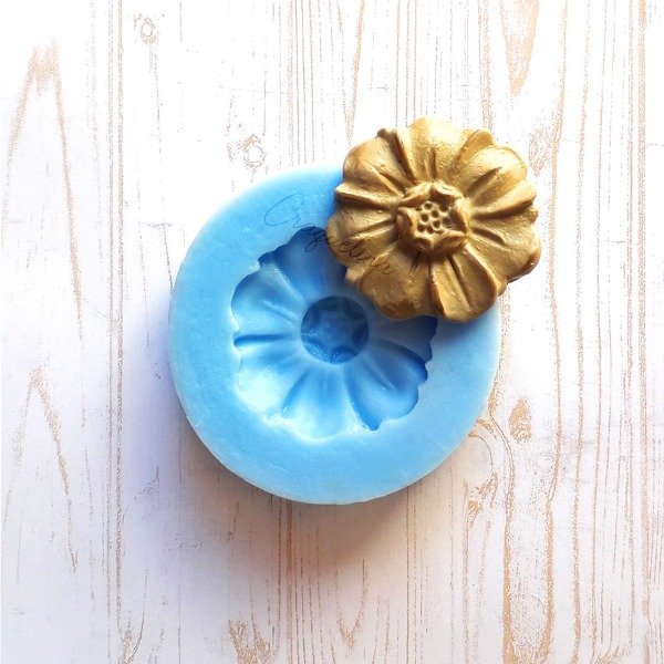 Producto - Molde de silicona flexible - Amapola