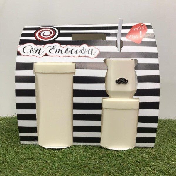 Producto - Set Matero Papá Beige