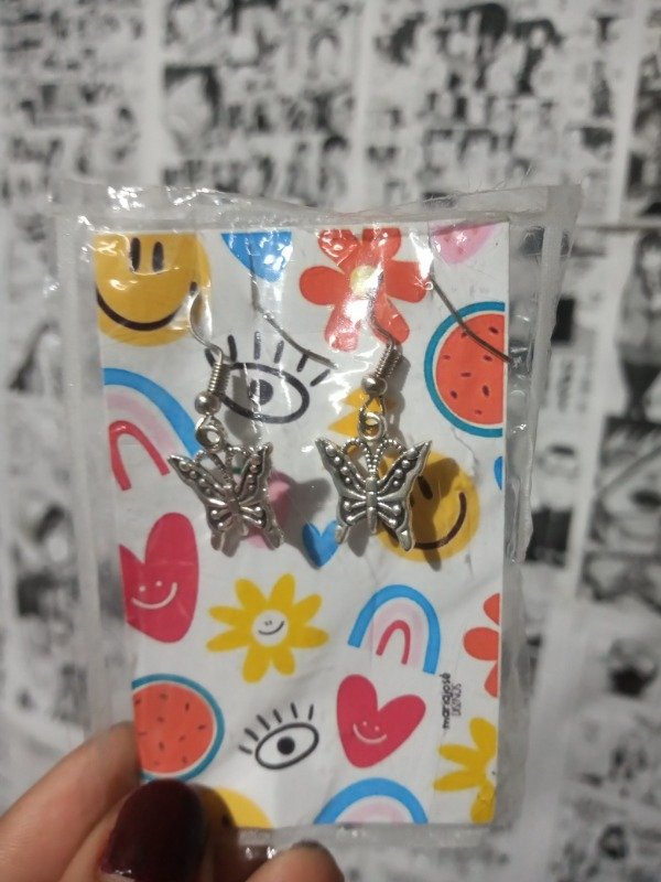 Producto - Aros fantasia mariposas