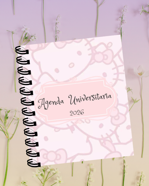 Producto - Agenda universitaria pink