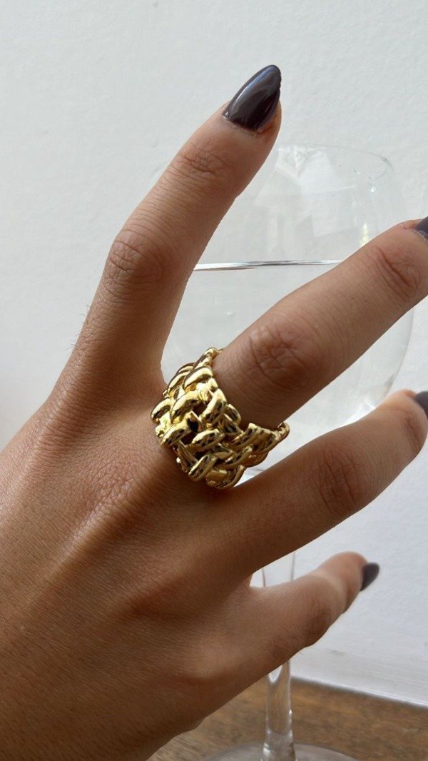 Producto - Anillo Fiyi Dorado